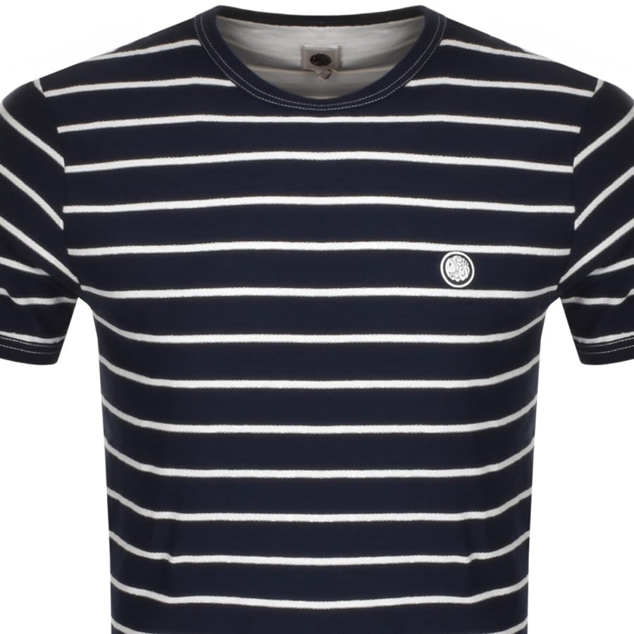 Alternative Image for ProductPretty Green Crew Neck T Shirt Navy2