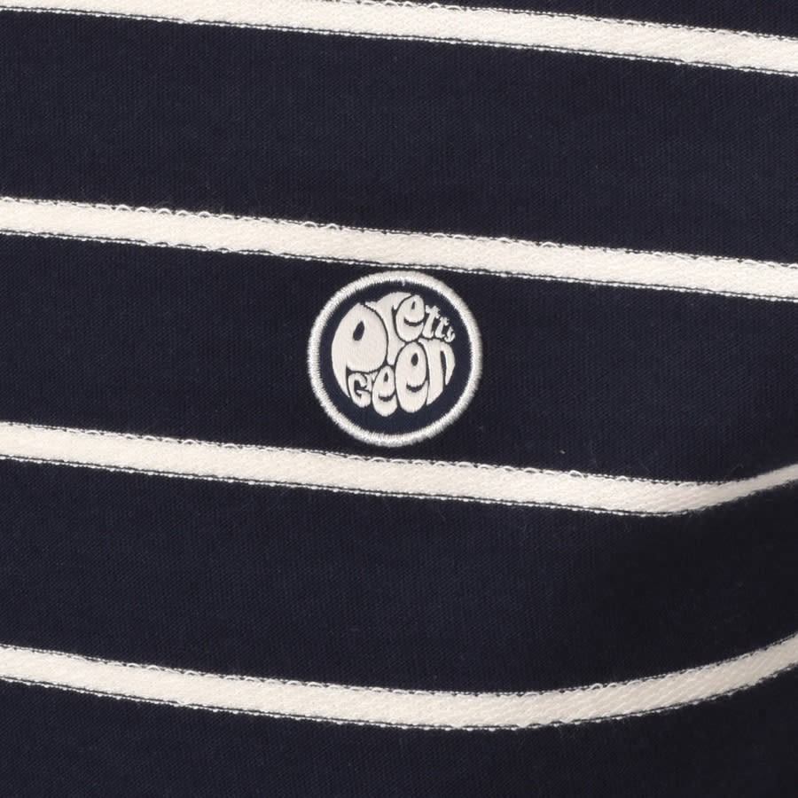 Alternative Image for ProductPretty Green Crew Neck T Shirt Navy3