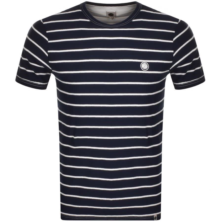Alternative Image for ProductPretty Green Crew Neck T Shirt Navy1