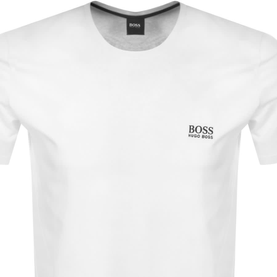Alternative Image for ProductBOSS Crew Neck Logo T Shirt White2