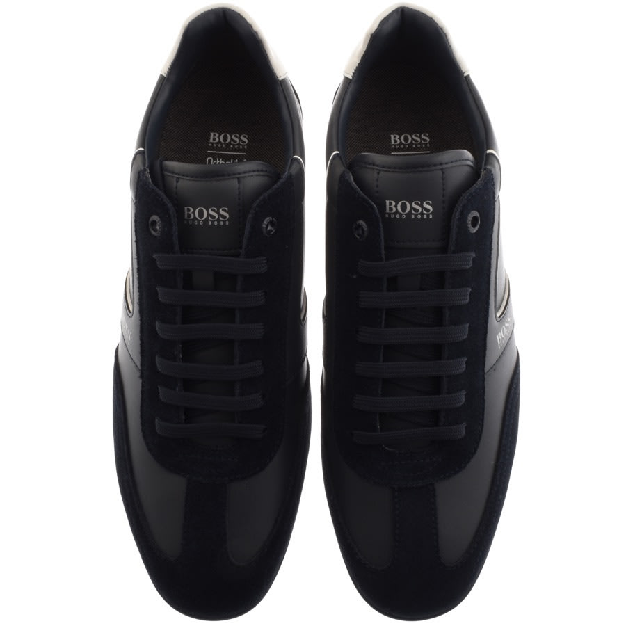 Alternative Image for ProductBOSS Saturn Lowp Trainers Navy3