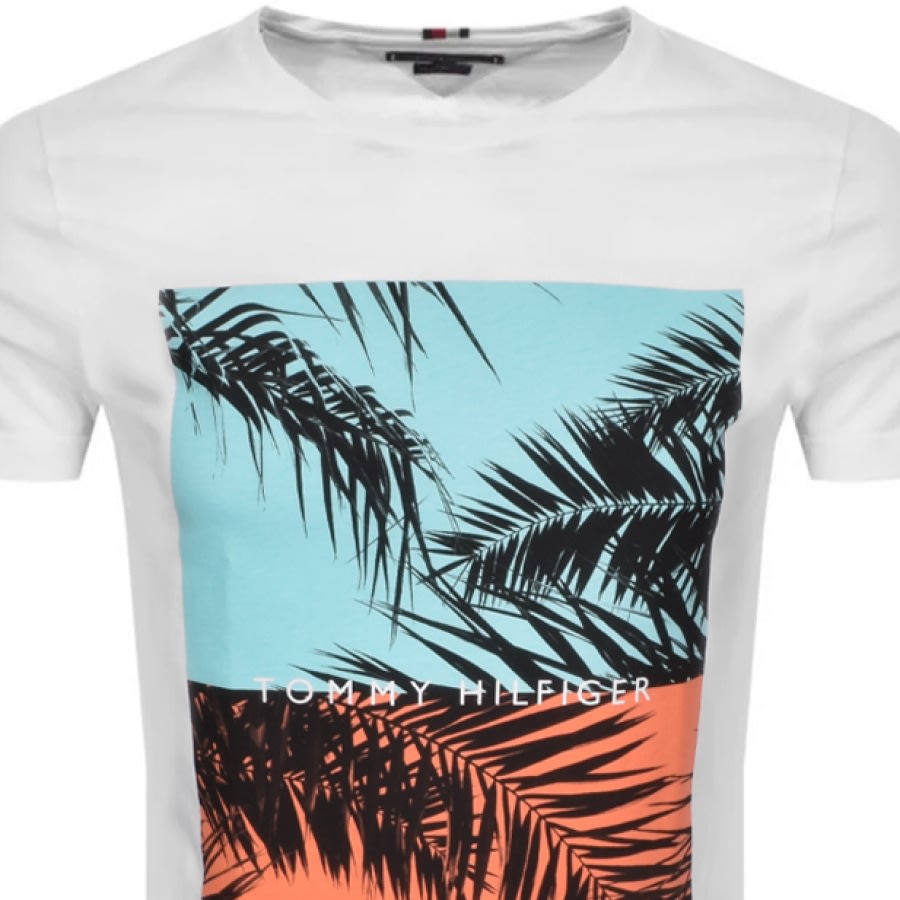Alternative Image for ProductTommy Hilfiger Photoprint T Shirt White2