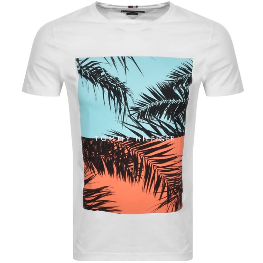 Alternative Image for ProductTommy Hilfiger Photoprint T Shirt White1