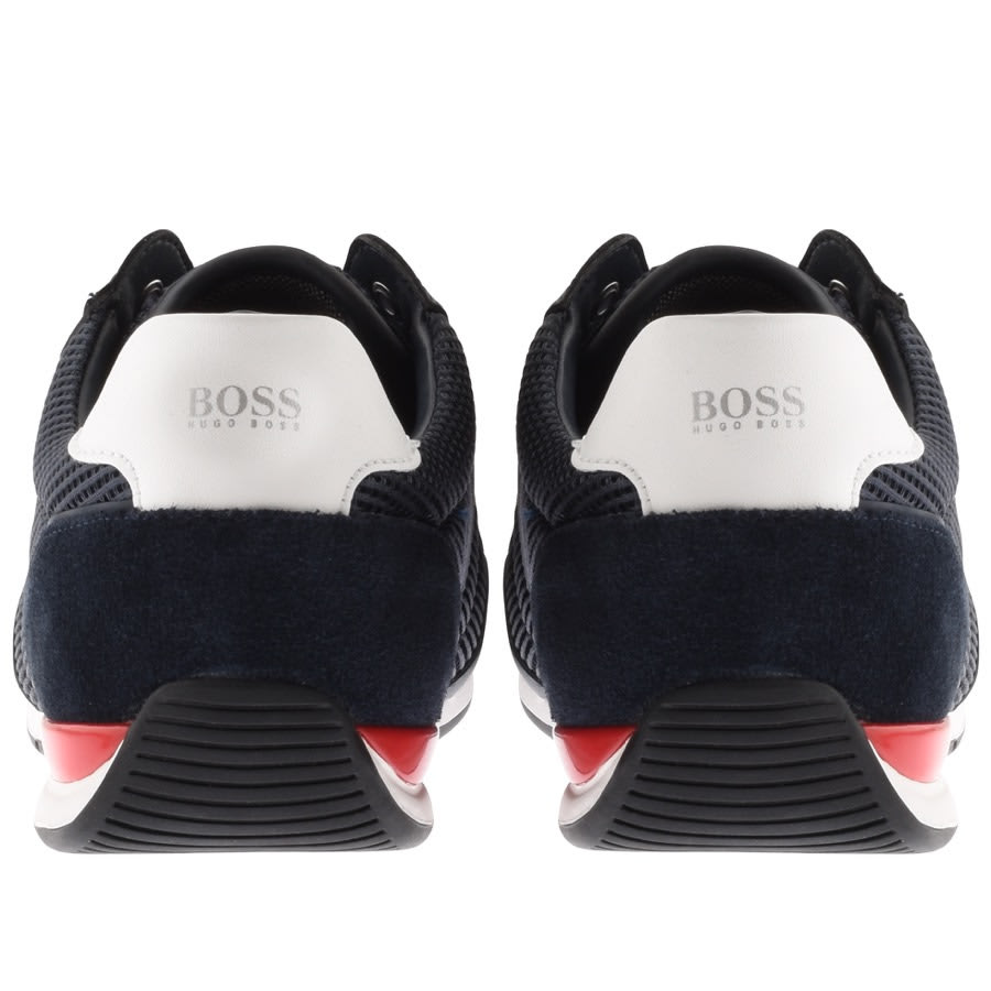 Alternative Image for ProductBOSS Saturn Lowp Trainers Navy2
