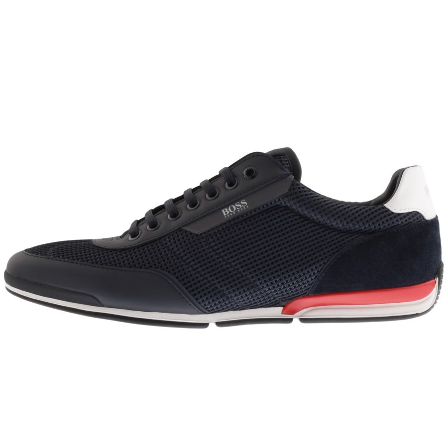 Alternative Image for ProductBOSS Saturn Lowp Trainers Navy1