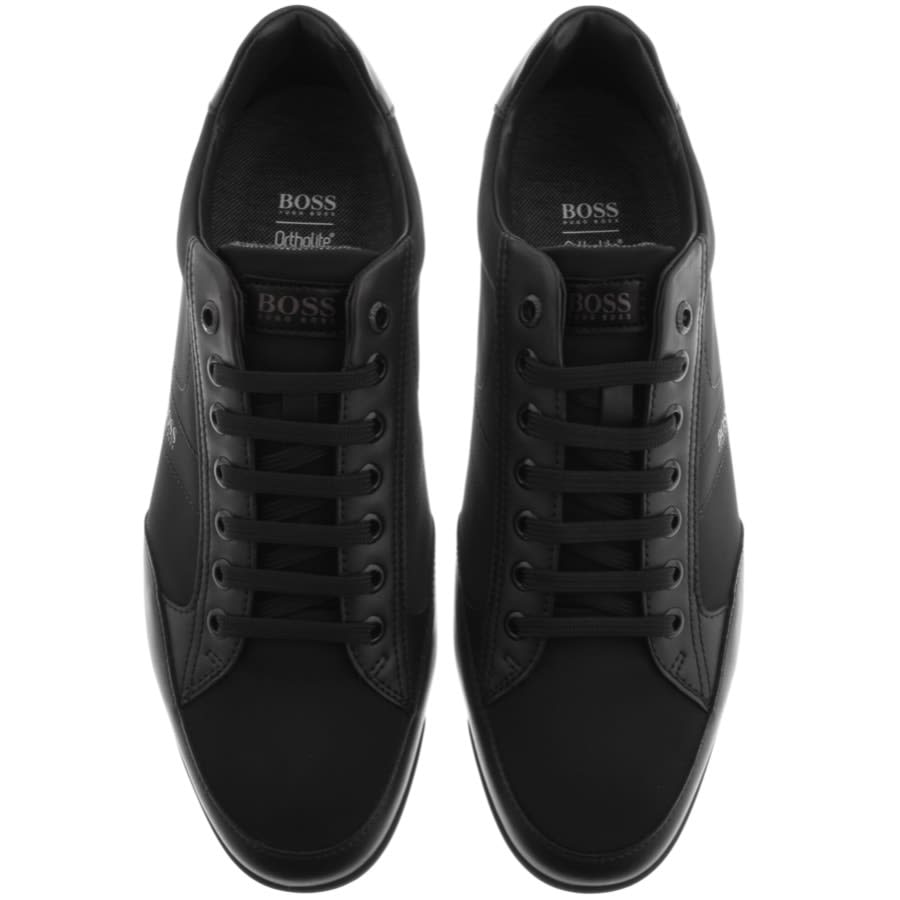 Alternative Image for ProductBOSS Saturn Lowp Trainers Black3