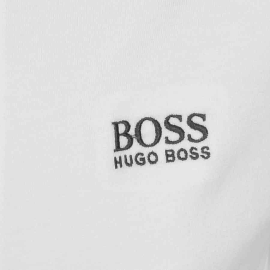 Alternative Image for ProductBOSS Bodywear Full Zip Hoodie White3