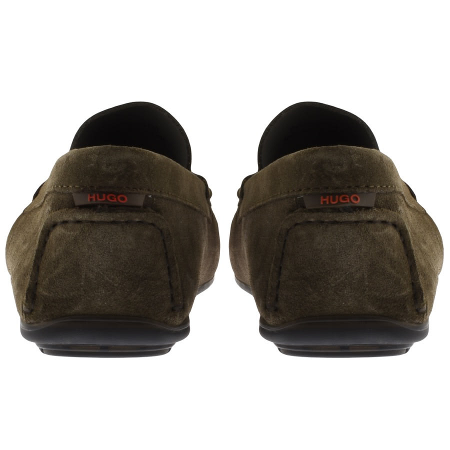 Alternative Image for ProductHUGO Dandy Driver Suede Shoes Green2