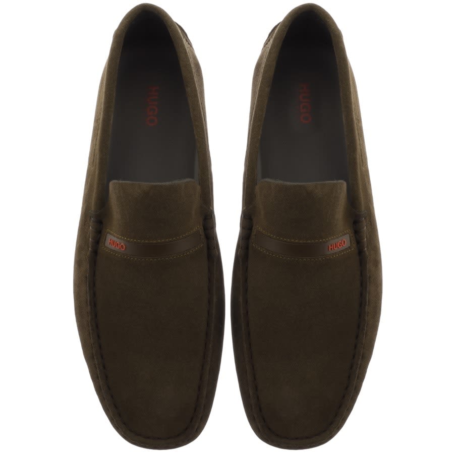 Alternative Image for ProductHUGO Dandy Driver Suede Shoes Green3