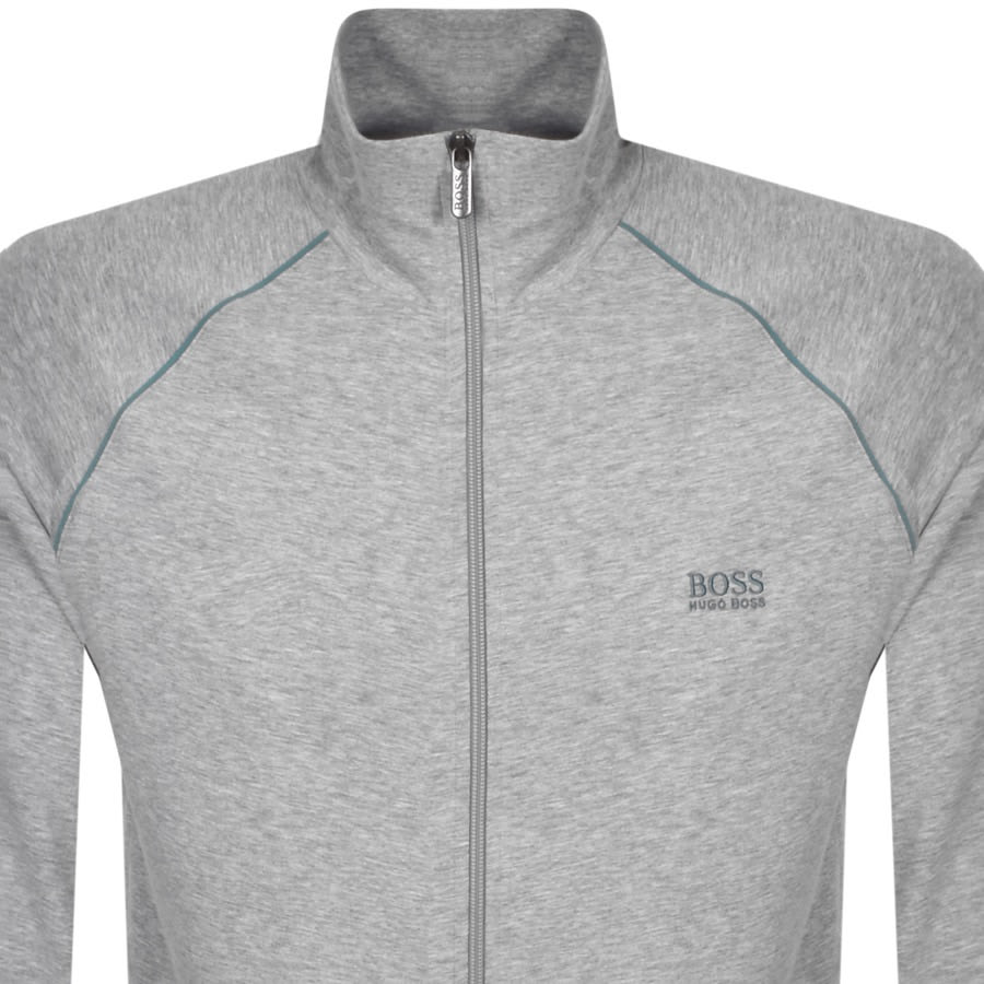 Alternative Image for ProductBOSS Bodywear Full Zip Sweatshirt Grey2