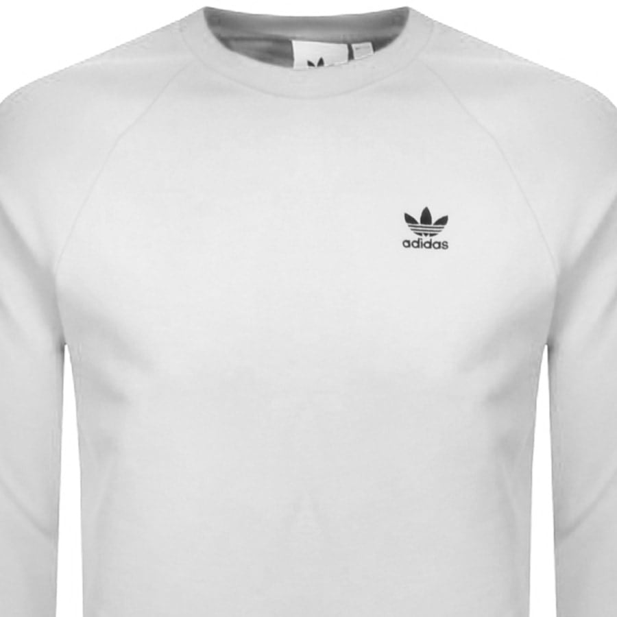 Alternative Image for Productadidas Originals Essential Sweatshirt White2