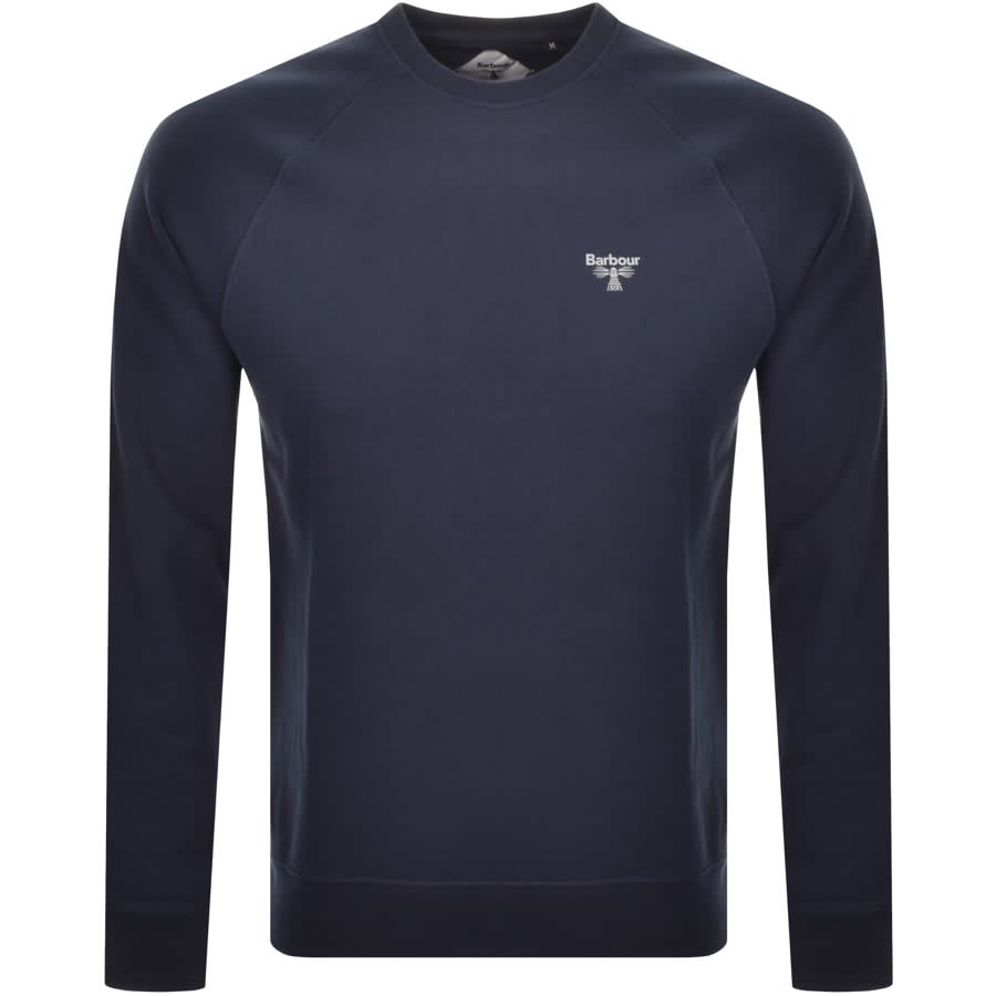Alternative Image for ProductBarbour Beacon Crew Neck Sweatshirt Navy1