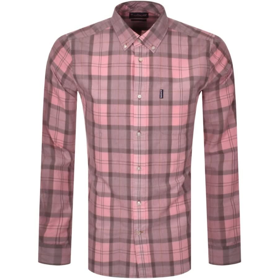 Alternative Image for ProductBarbour Long Sleeved Tartan Shirt Pink1