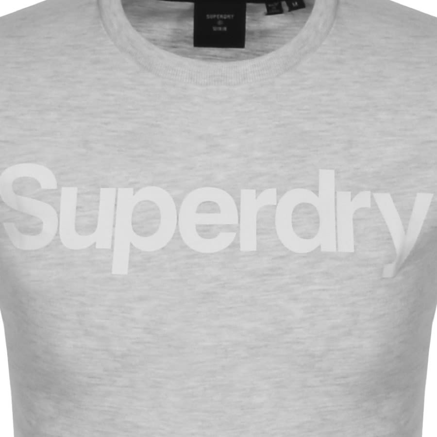 Alternative Image for ProductSuperdry Short Sleeved T Shirt Grey3