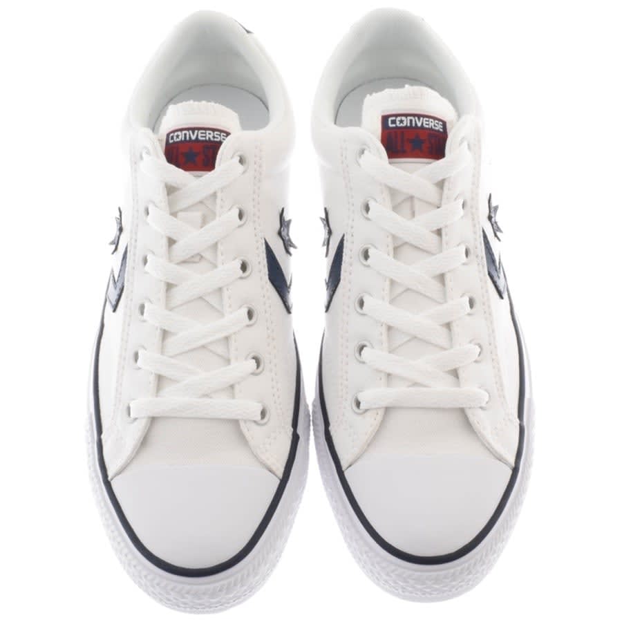 Alternative Image for ProductConverse Cons Star Player OX Trainers White3