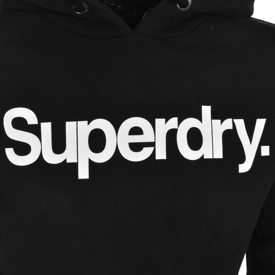 Alternative Image for ProductSuperdry Logo Hoodie Black3