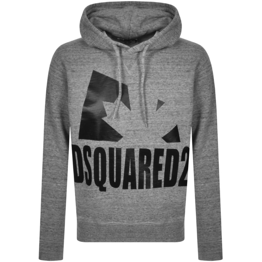 Alternative Image for ProductDSQUARED2 Leaf Logo Hoodie Grey1