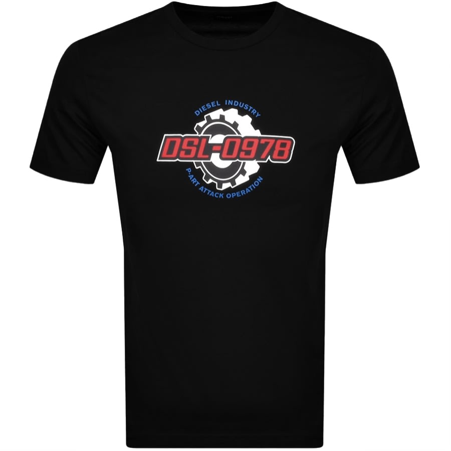 Alternative Image for ProductDiesel T Diegos K21 Short Sleeved T Shirt Black1
