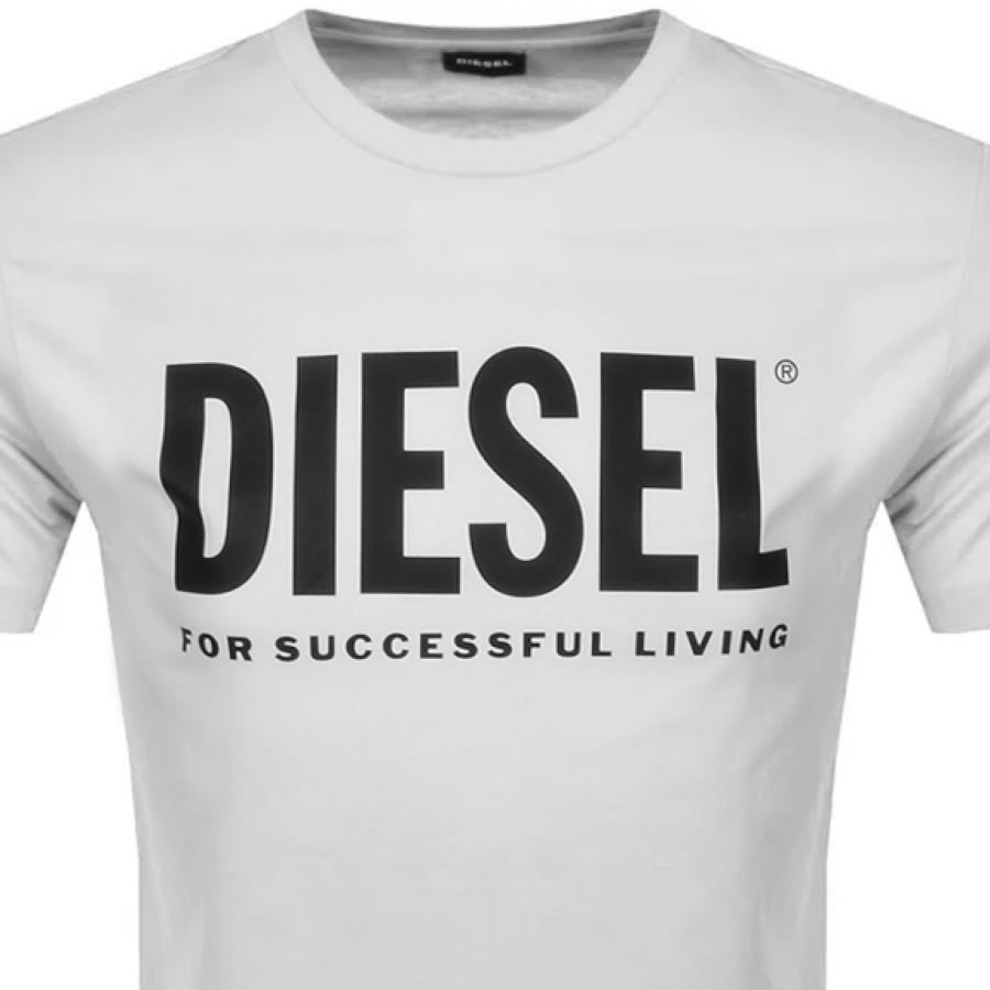 Alternative Image for ProductDiesel T Diegos ECO Short Sleeved T Shirt White2