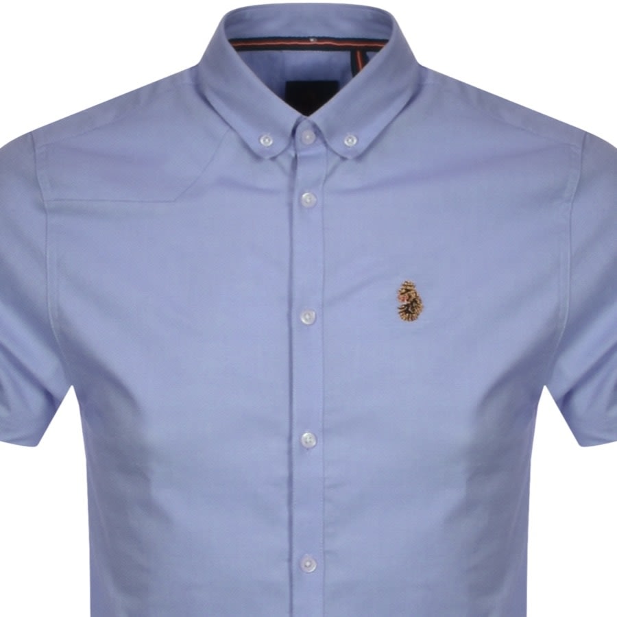 Alternative Image for ProductLuke 1977 Short Sleeved Jimmy Shirt Blue2