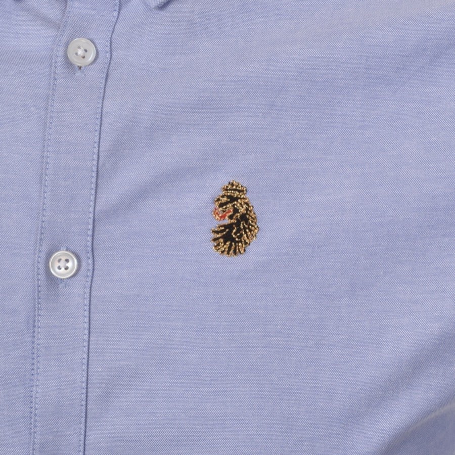Alternative Image for ProductLuke 1977 Short Sleeved Jimmy Shirt Blue3