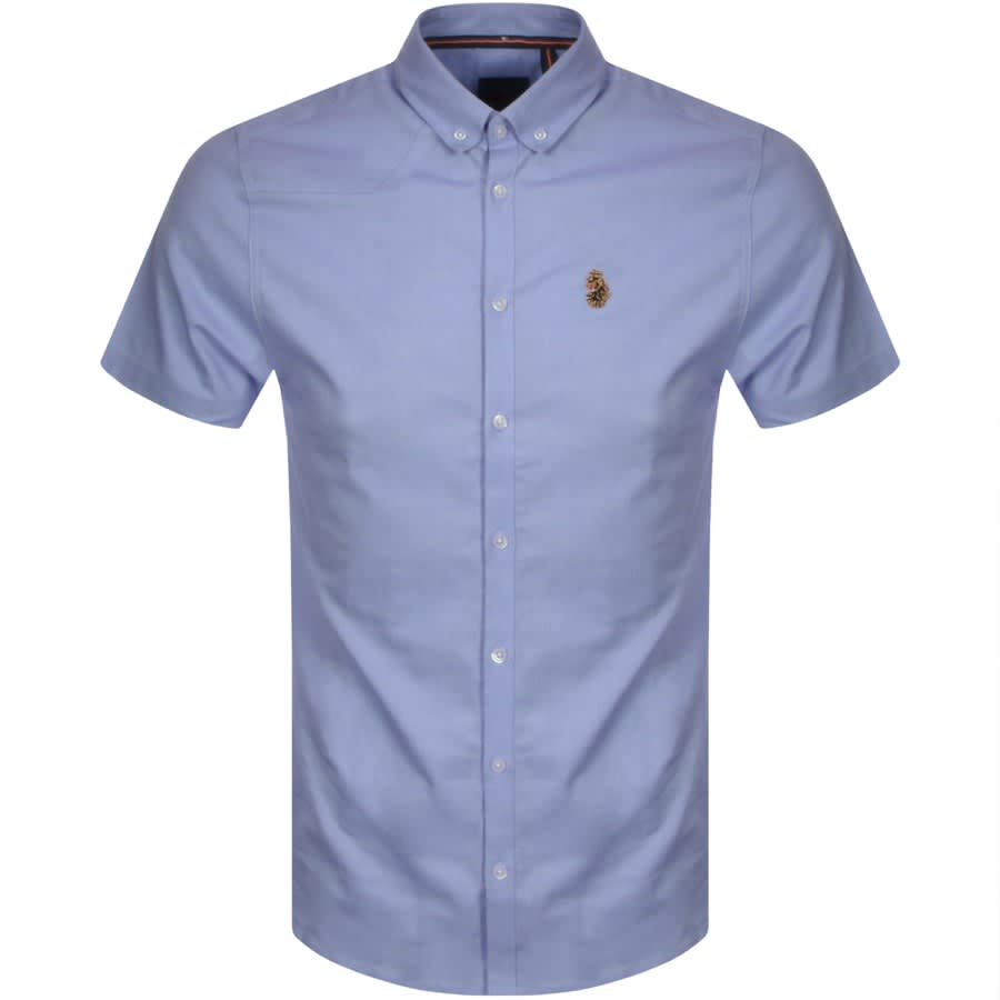 Alternative Image for ProductLuke 1977 Short Sleeved Jimmy Shirt Blue1