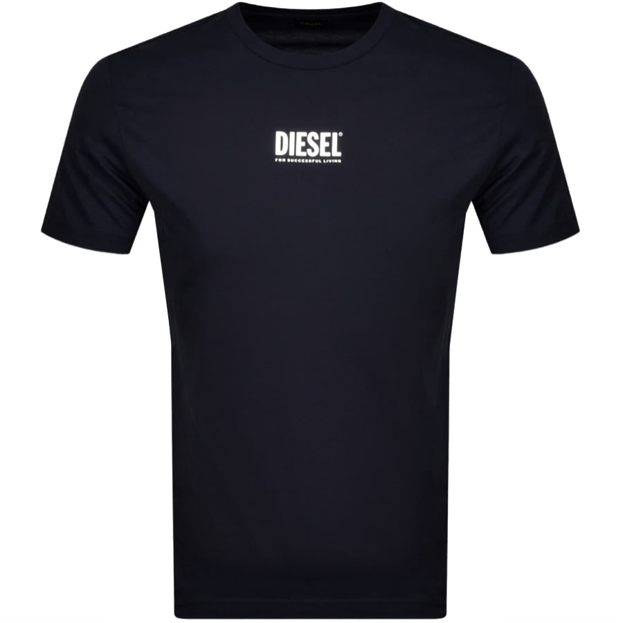 Alternative Image for ProductDiesel T Diegos Eco Small Logo T Shirt Navy1