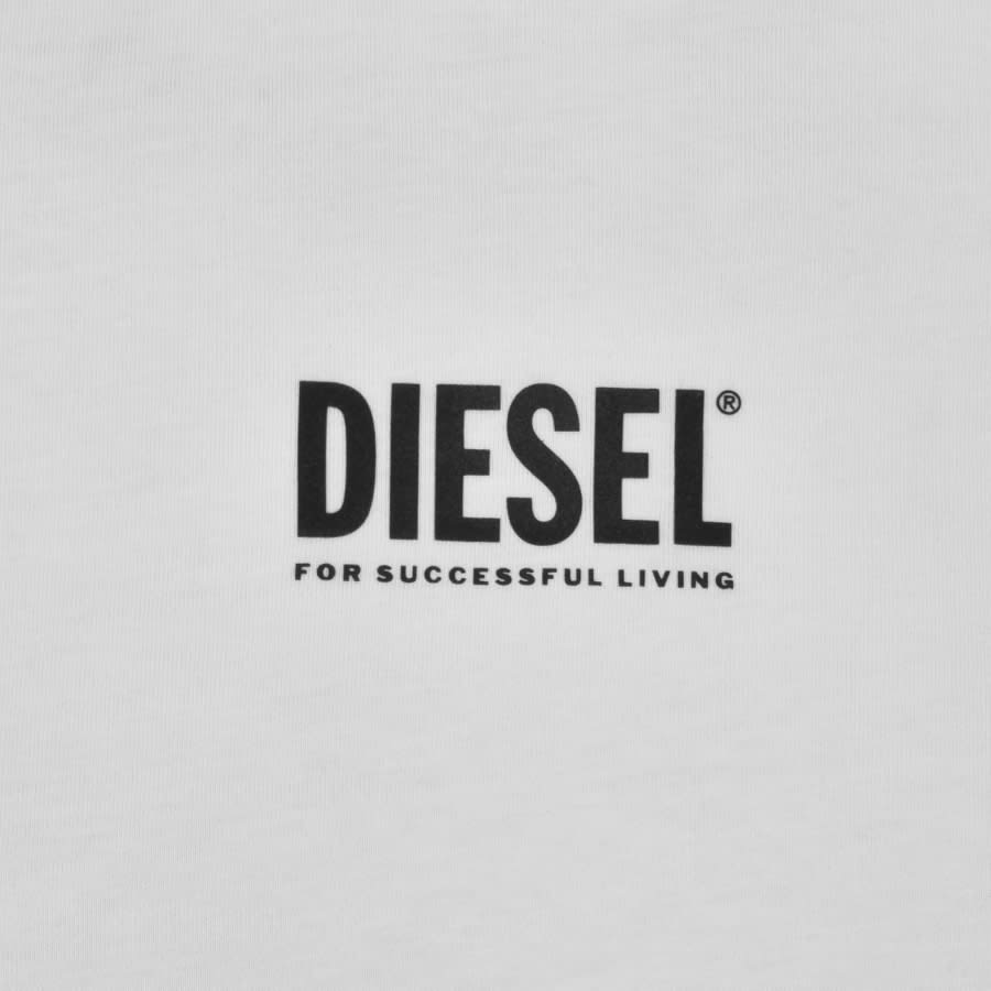 Alternative Image for ProductDiesel T Diegos Eco Small Logo T Shirt White3