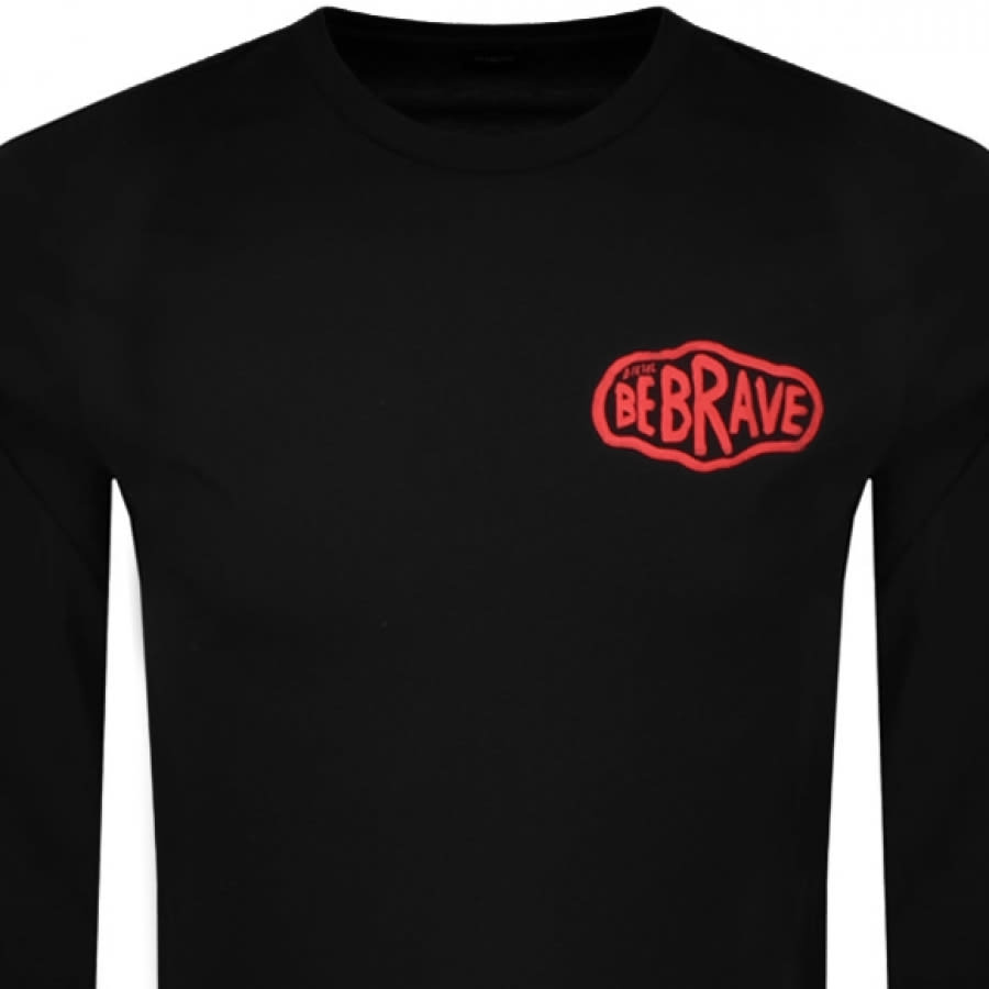 Alternative Image for ProductDiesel T Diegos K24 Long Sleeve T Shirt Black2