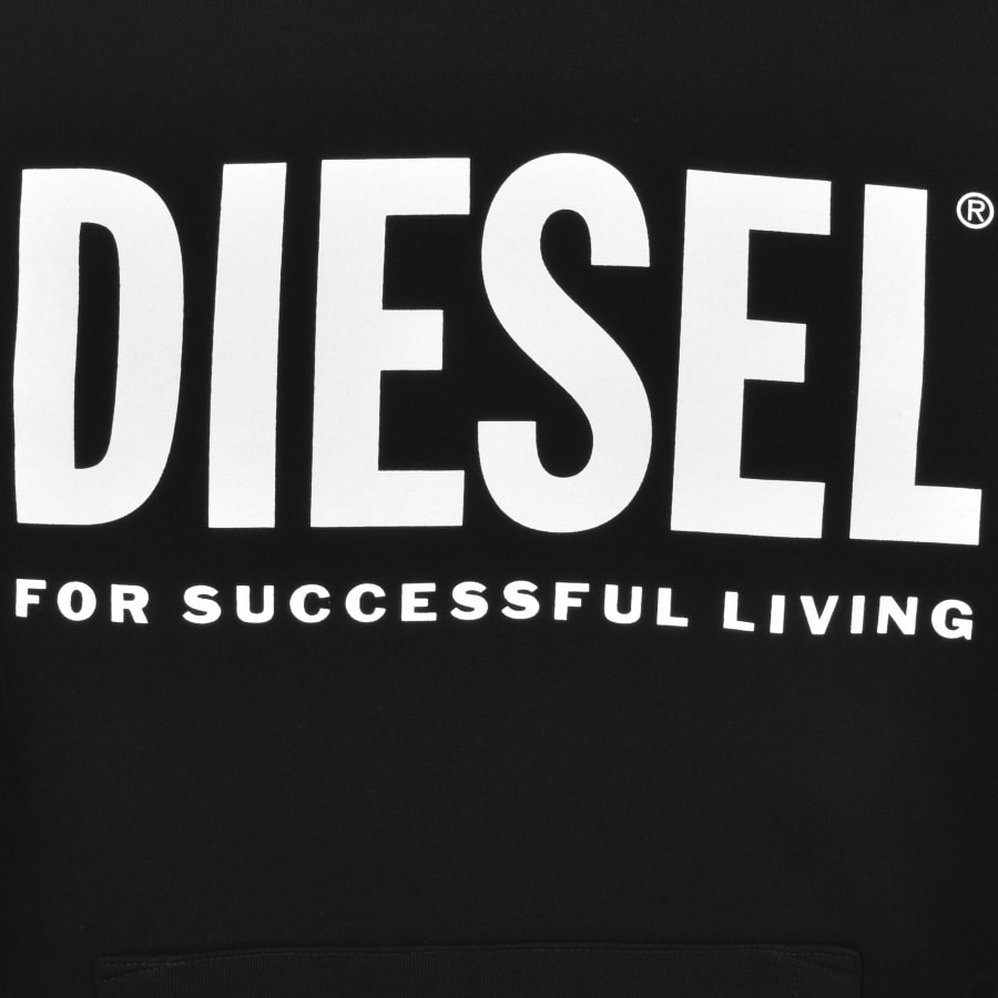 Alternative Image for ProductDiesel S Girik ECO Logo Hoodie Black3