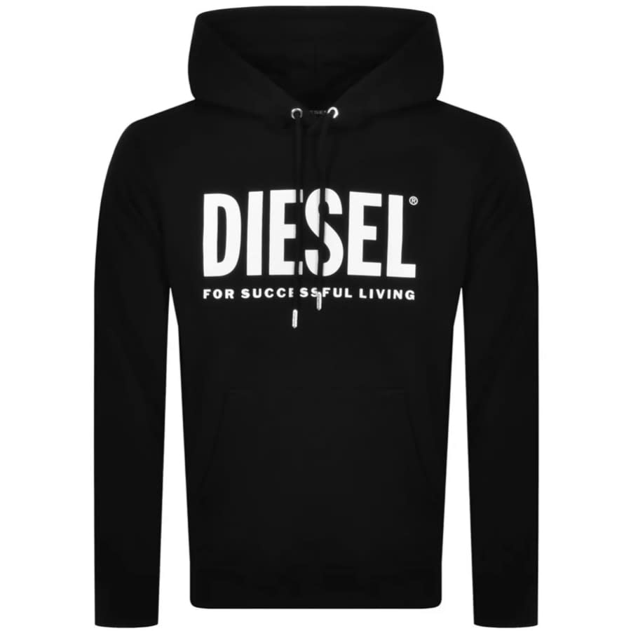 Alternative Image for ProductDiesel S Girik ECO Logo Hoodie Black1