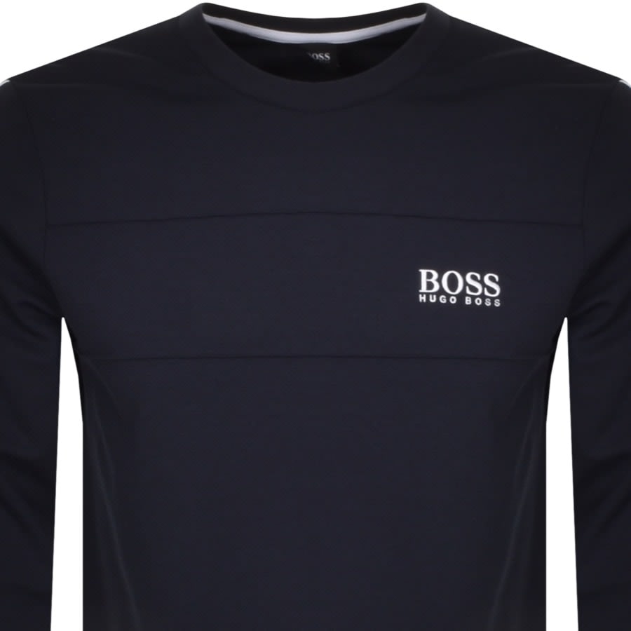 Alternative Image for ProductBOSS Bodywear Lounge Sweatshirt Navy2
