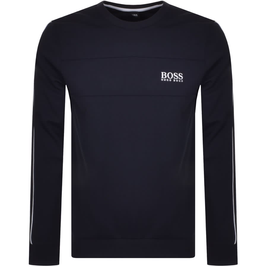 Alternative Image for ProductBOSS Bodywear Lounge Sweatshirt Navy1