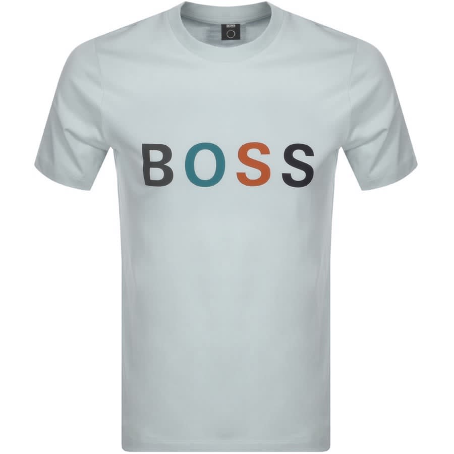 Alternative Image for ProductBOSS Tiburt 241 Logo T Shirt Green1