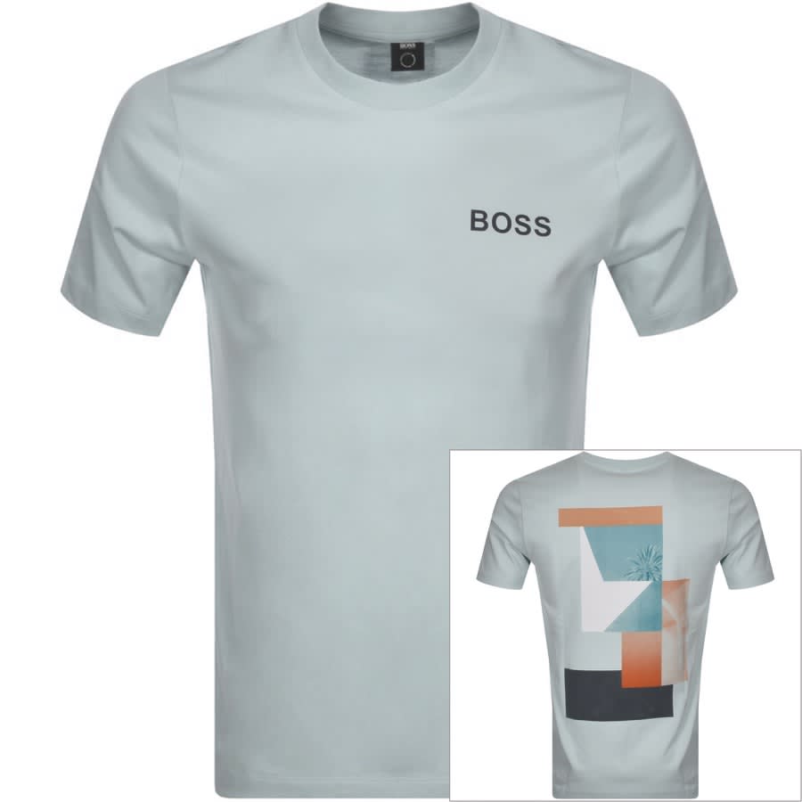Alternative Image for ProductBOSS Tiburt 243 Logo T Shirt Green1
