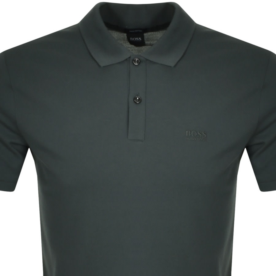 Alternative Image for ProductBOSS Pallas Short Sleeved Polo T Shirt Green2