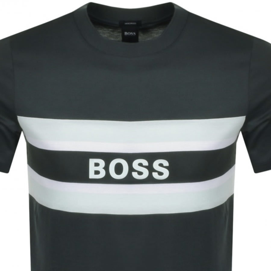 Alternative Image for ProductBOSS Tiburt 123 Logo T Shirt Green2