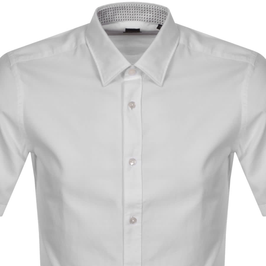 Alternative Image for ProductBOSS Luka 2 Short Sleeve Shirt White2