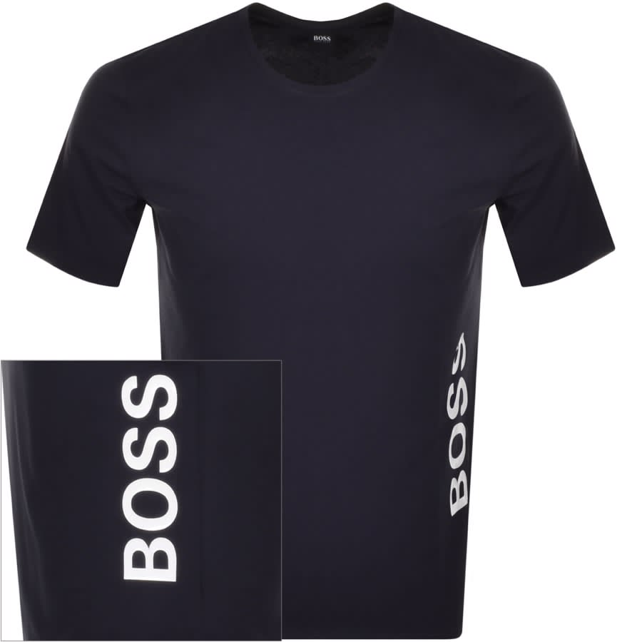 Alternative Image for ProductBOSS Bodywear Identity Lounge T Shirt Navy1