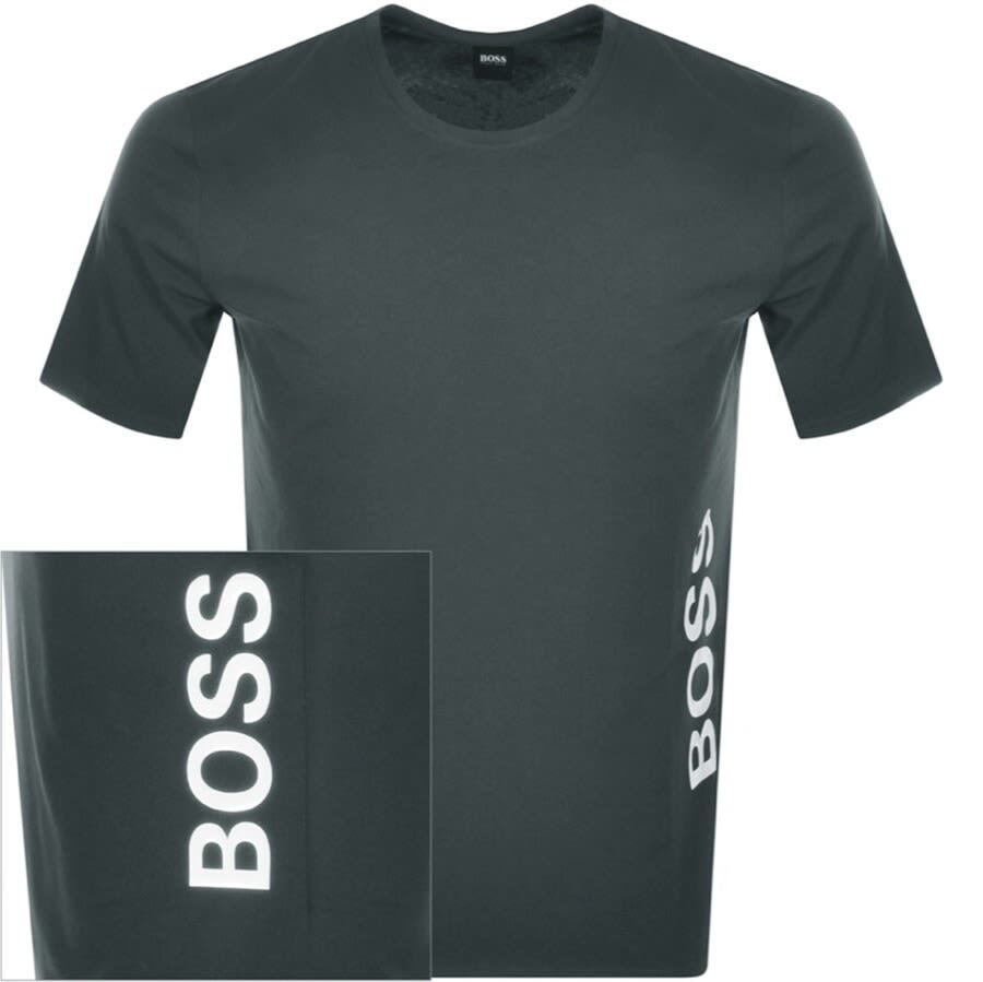 Alternative Image for ProductBOSS Bodywear Identity Lounge T Shirt Green1