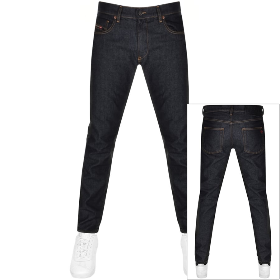 Alternative Image for ProductDiesel D Strukt Slim Fit Jeans Navy1