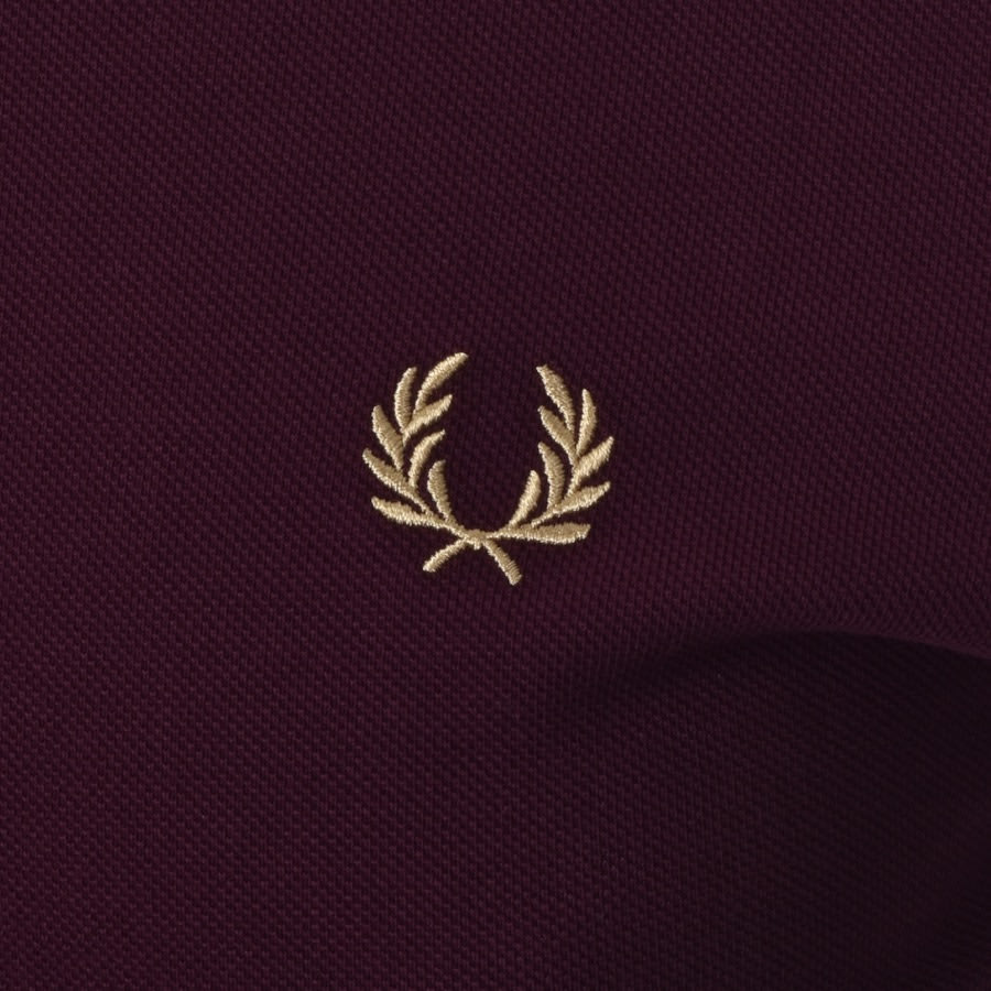 Alternative Image for ProductFred Perry Twin Tipped Polo T Shirt Burgundy3