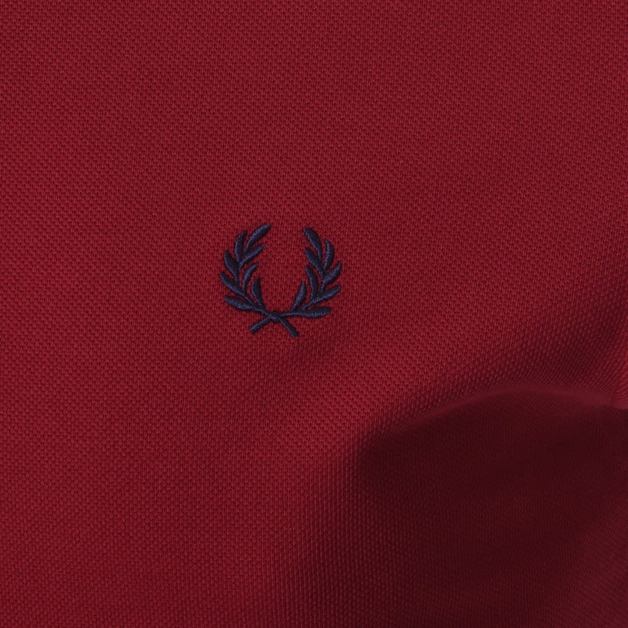 Alternative Image for ProductFred Perry Twin Tipped Polo T Shirt Burgundy3