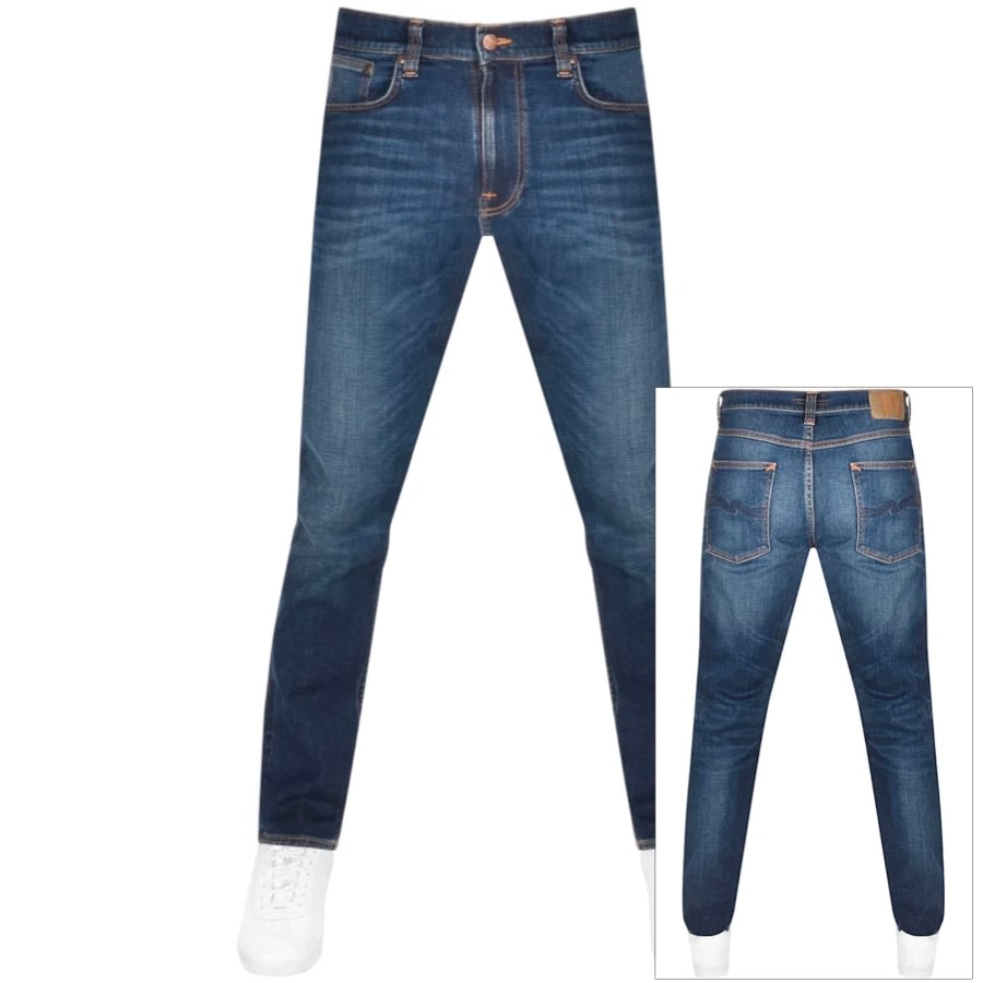 Alternative Image for ProductNudie Jeans Lean Dean Jeans Blue1