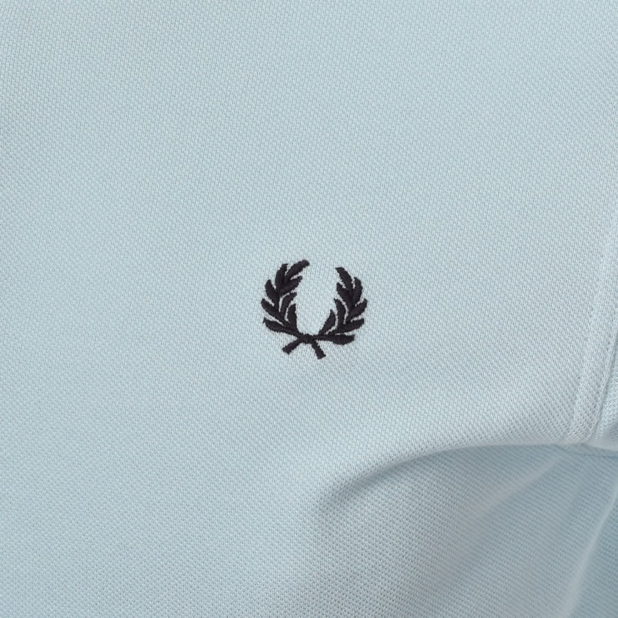 Alternative Image for ProductFred Perry Bomber Collar Polo T Shirt Blue3