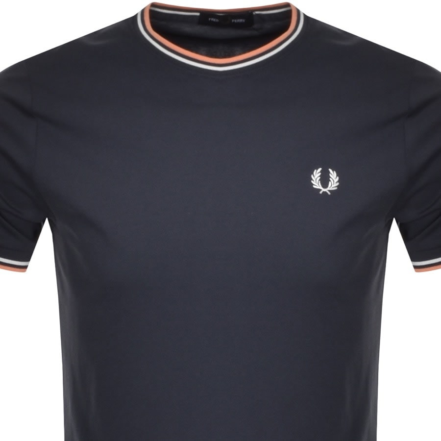 Alternative Image for ProductFred Perry Twin Tipped T Shirt Navy2