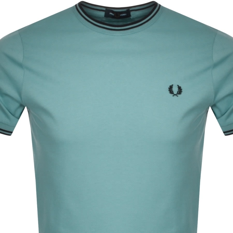 Alternative Image for ProductFred Perry Twin Tipped T Shirt Blue2