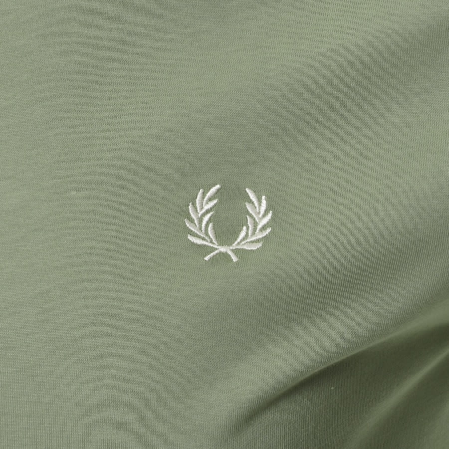 Alternative Image for ProductFred Perry Ringer T Shirt Green3