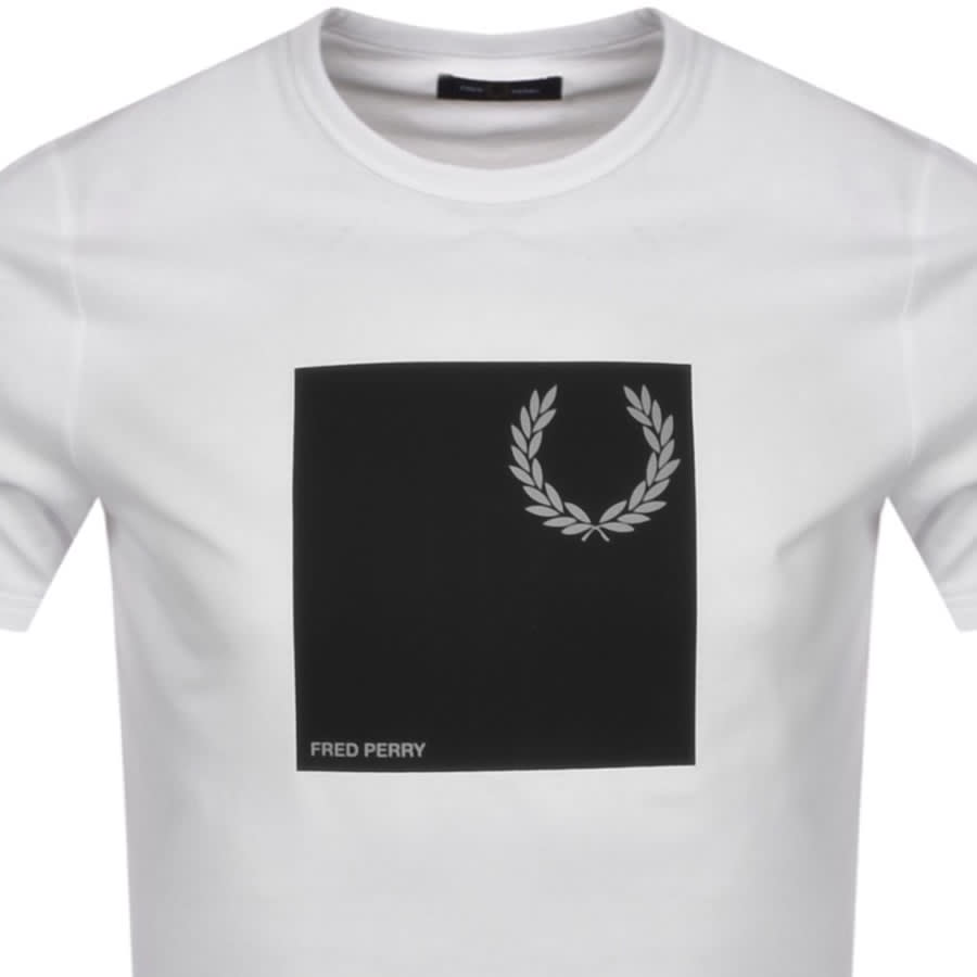 Alternative Image for ProductFred Perry Laurel Wreath Logo T Shirt White2