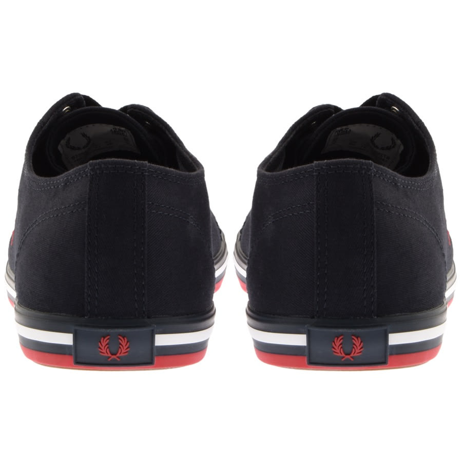 Alternative Image for ProductFred Perry Kingston Twill Trainers Navy2